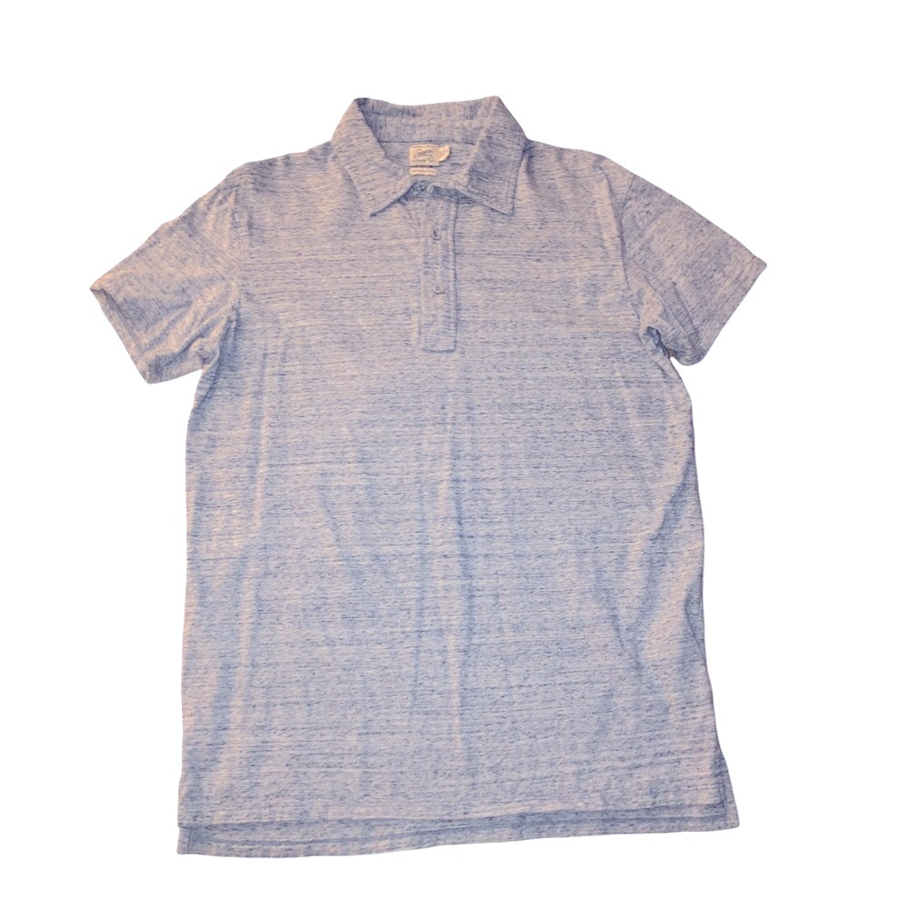 Nwot Grayers S Light Blue all cotton polo, see detail